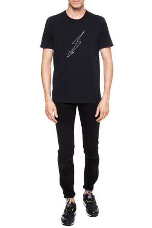 Raw-trimmed t-shirt, zdjęcie 2 Raw-trimmed t-shirt od Givenchy